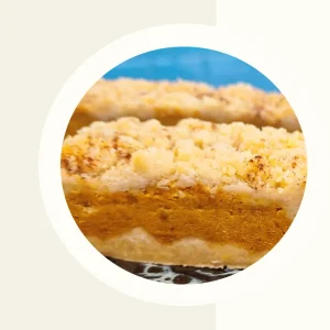 Pumpkin crumble bar